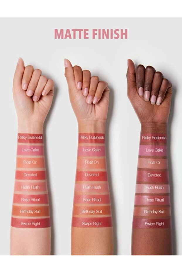 Color Bloom Shimmer & Matte Colection set - 3