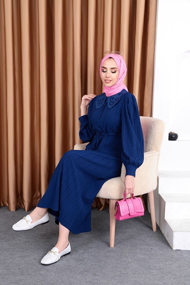 Bebe Yaka Elbise - 2