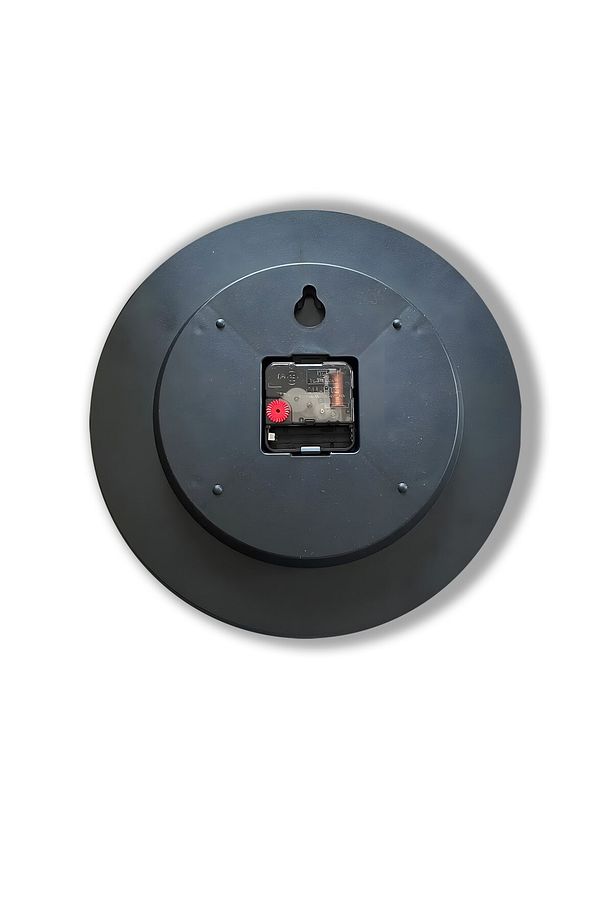 3D Yeşil Mermer Duvar Saati - 29 cm - 4