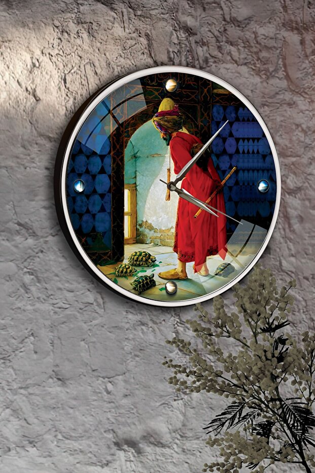 Turtle Trainer Wall Clock - 29 cm - 2