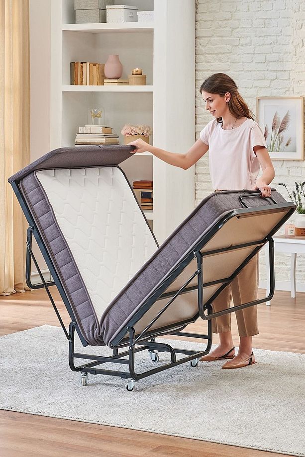 Bedding Flexbed Katlanır Somya-Yatak Tek Kişilik 90x200 Cm - 5