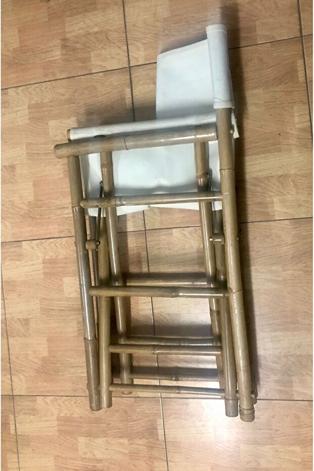 Bambu Katlanır Rejisör Sandalye - 3