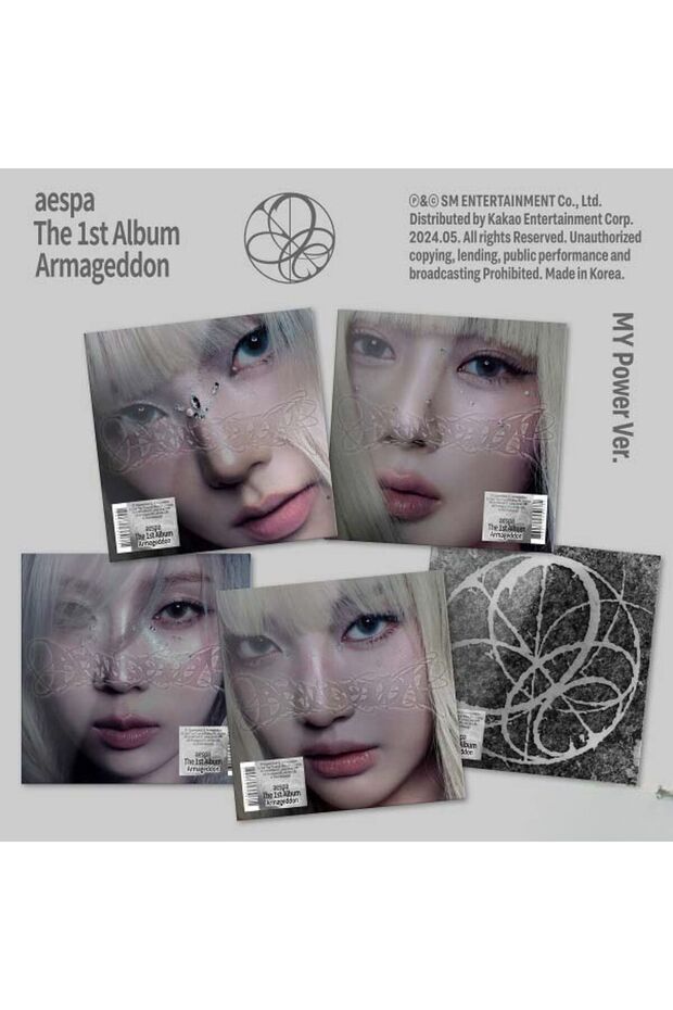 Aespa The 1st Album – Armageddon (MY Power Ver.) (Random - Rasgele Versiyon) - 1