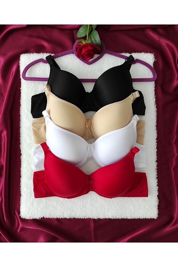 Women's Unpadded Wired Everyday 4-Pack Bra Set