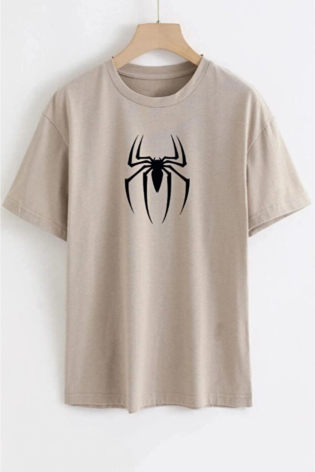 Oversize Spider Printed T-shirt