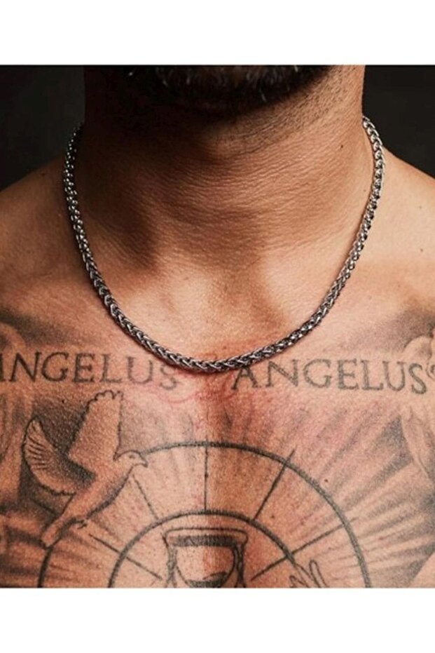 Angelus نموذج سلسلة قلادة سميكة الاتجاه للرجال