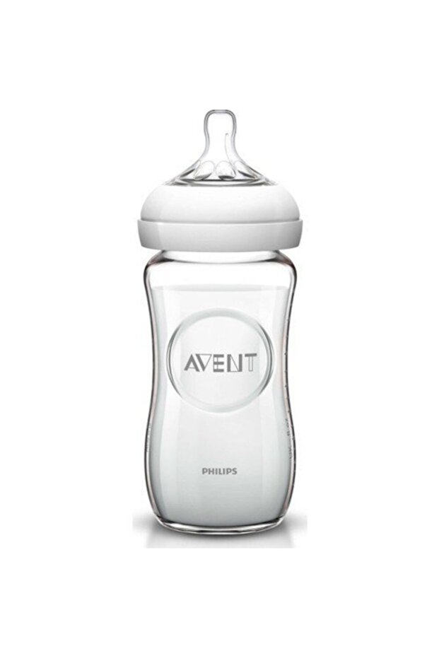Natural Glass Baby Bottle 240 Ml