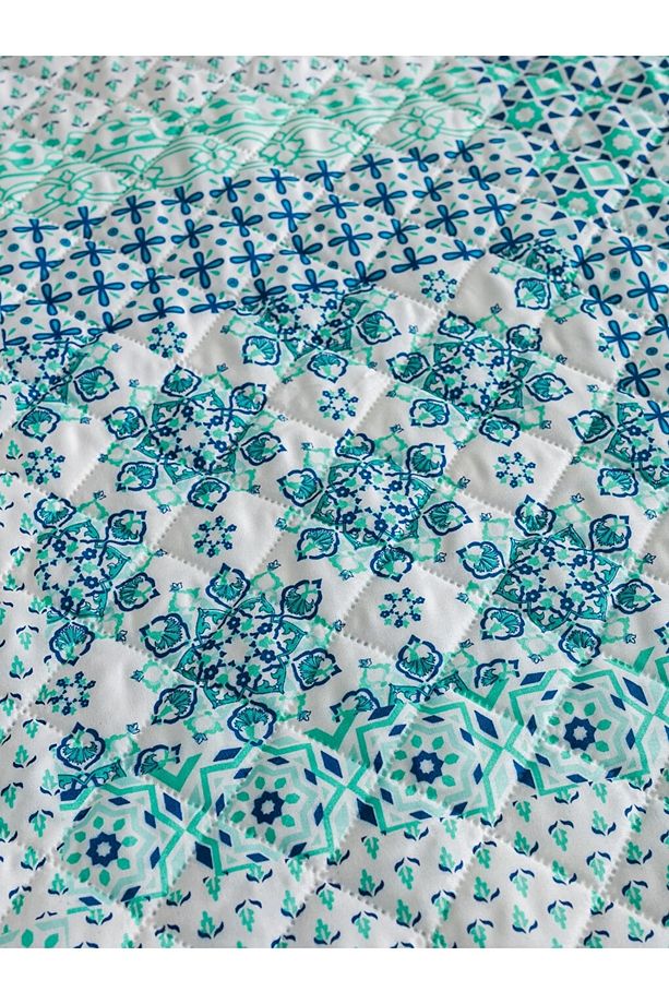 LCW HOME Desenli Çift Kişilik Yatak Örtüsü 200x220 Cm - 2