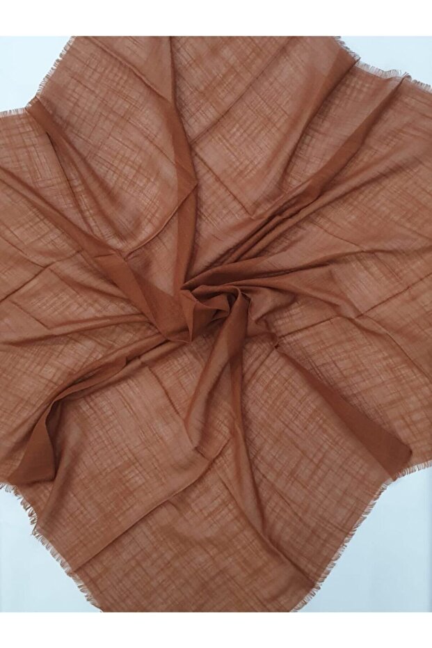 Koton Cotton Flared Scarf 100x100cm Solid Color