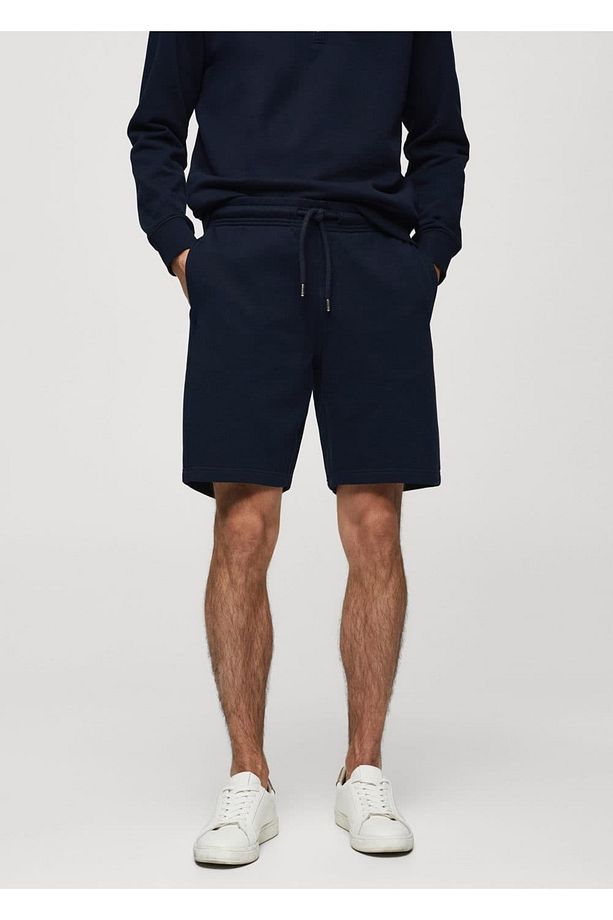 Jogger pamuklu jogger şort - 1