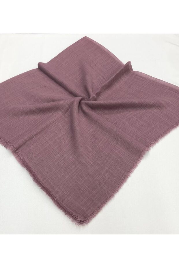 Flamlı Düz Eşarp - 1