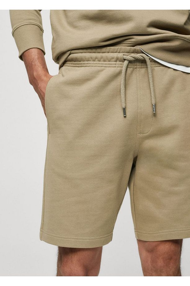 Jogger pamuklu jogger şort - 8
