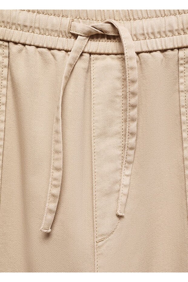 Beli Elastik Düz Jean - 6