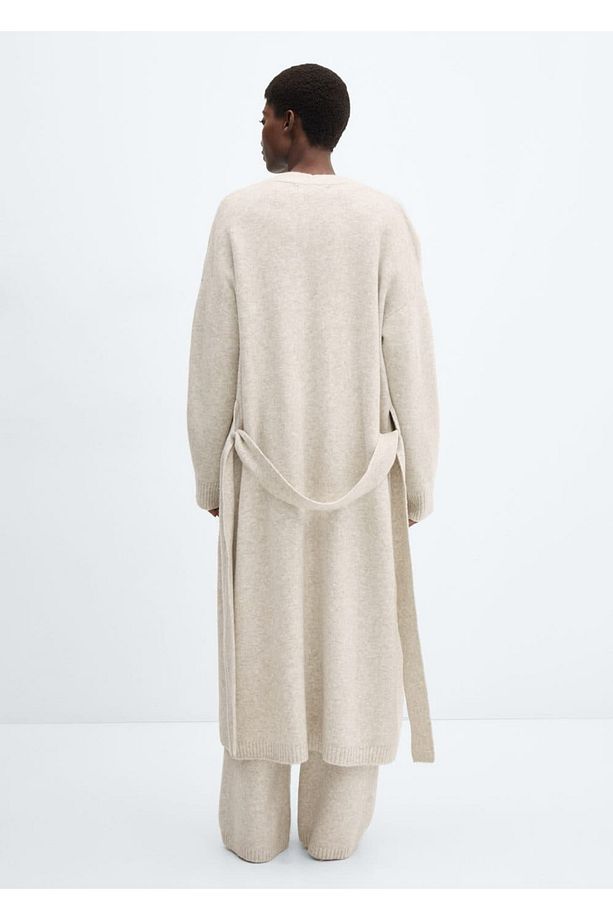 Oversize triko hırka - 4