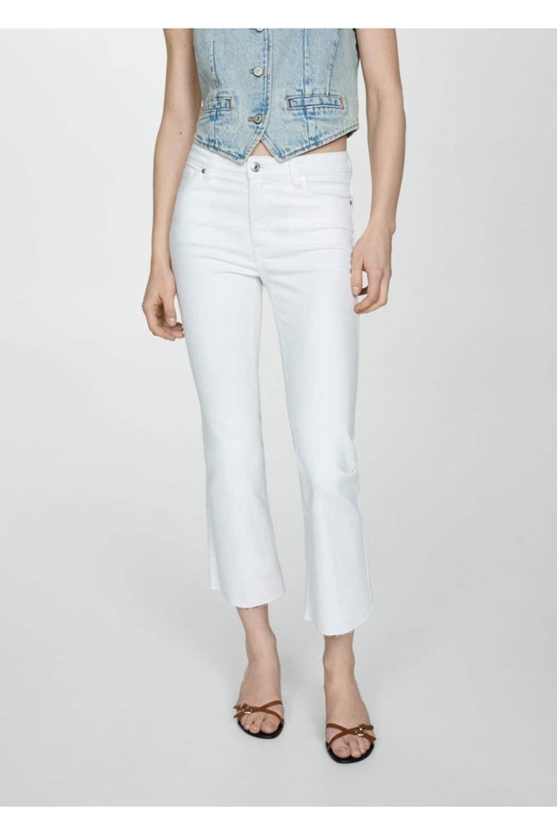 Sienna Flare Crop Jean Pantolon - 5