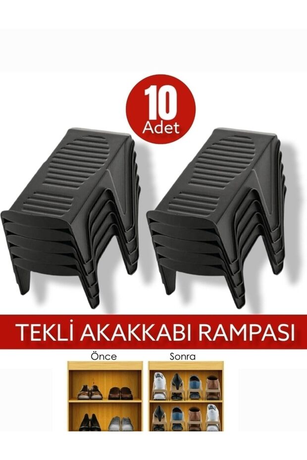 Ayakkabı Rampası Tekli 10 Adet - 1