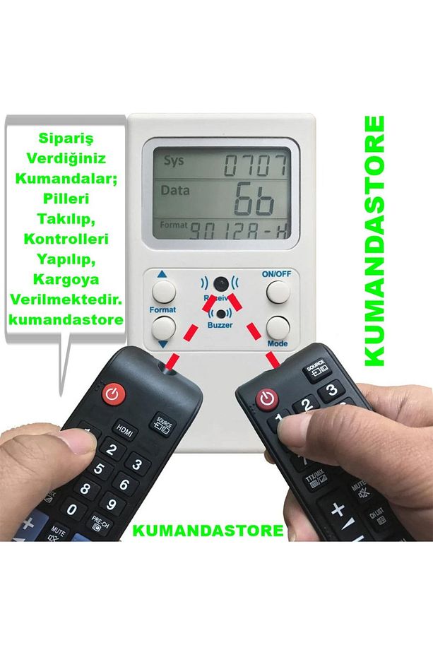 Hı-level Rm-l265c Androıd Tv Lıve Tv Tuşlu Lcd-led Tv Kumanda Yazısız - 2