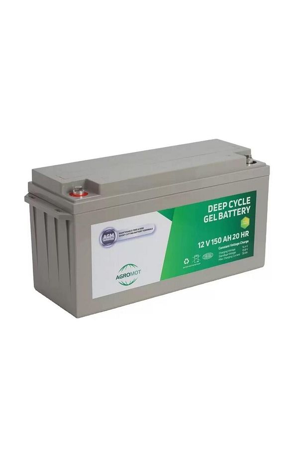 12v 150 Ah Jel Akü Deep Cycle Nano Carbon Battery - 1