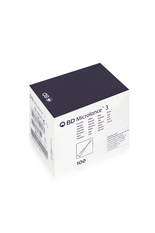 Microlance Gri Iğne Ucu 27 G 0,4 mm x 13 mm - 100 Adet - 1