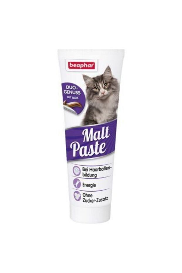 012947 Duo Malt Paste Tüy Yumağı Kontrol Kedi Macunu 100 Gr( 2 Adet) - 1