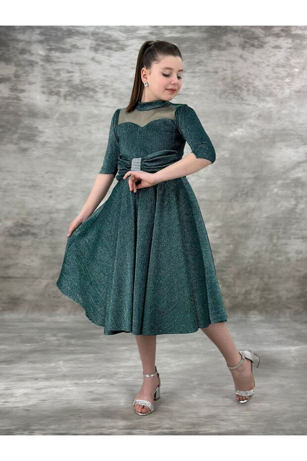 Simli Kız Çocuk Abiye - 4