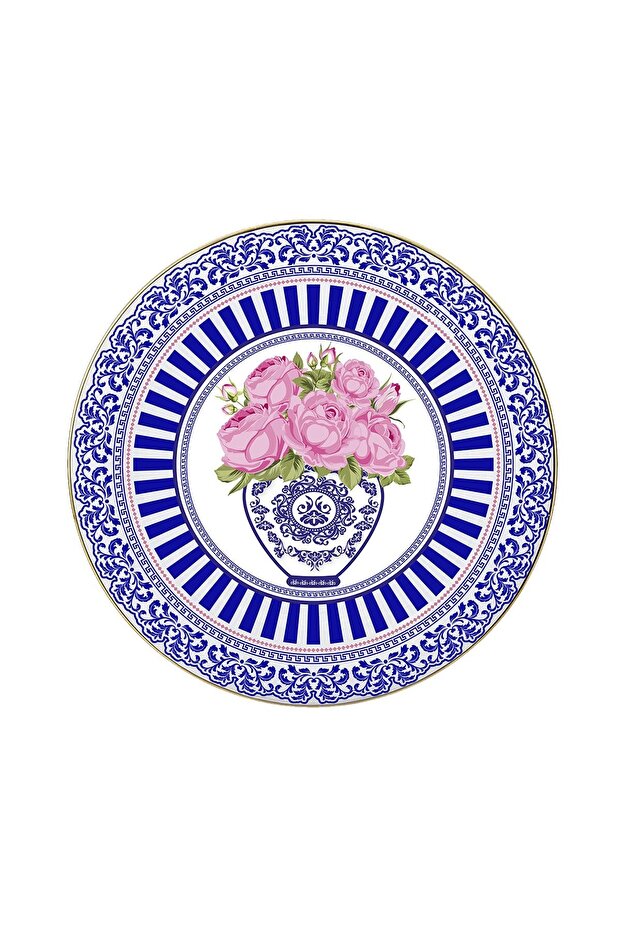 Blue Blanc Pembe Gül Tabak 23 Cm - 1