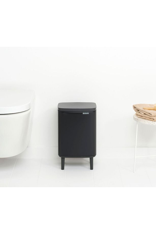 BRABANTIA-BO HI MAT SİYAH AYAKLI ÇÖP KUTUSU 7L - 2
