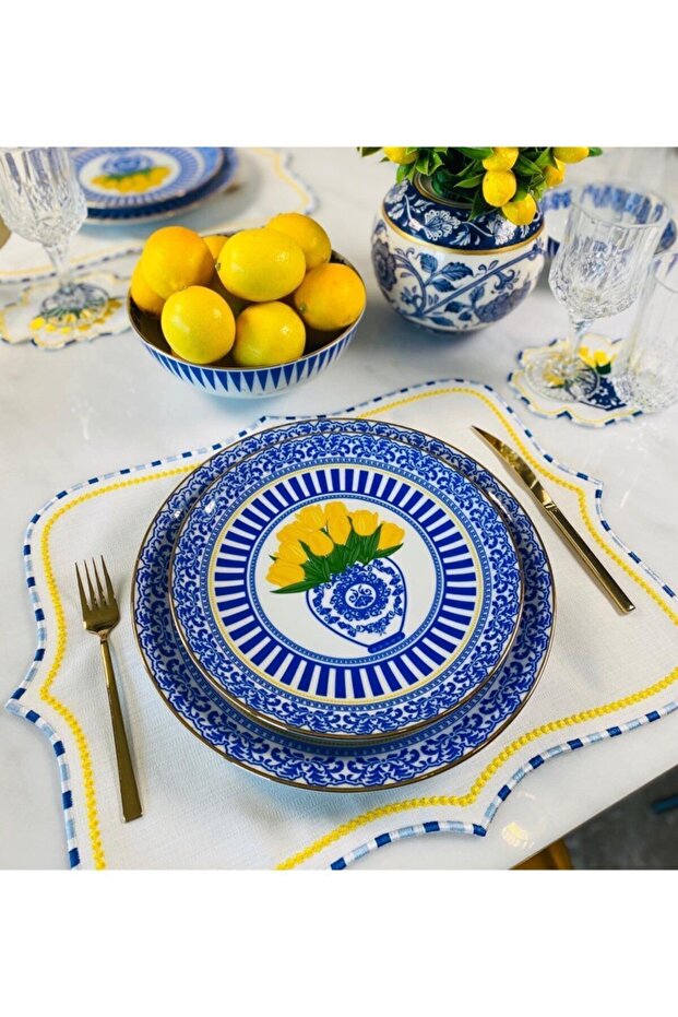 Blue Blanc Lale Tabak 23 Cm - 2