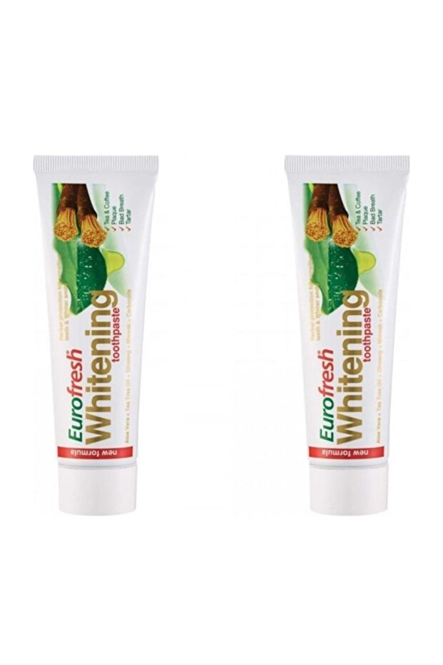 Eurofresh Whitening Toothpaste with Miswak 50g Fluoride Free 2