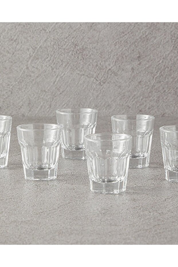 Mona Glass 6-Piece Glass Set 45 ml Transparent