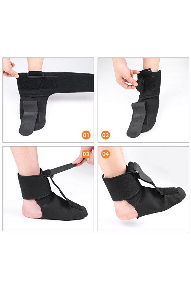 2 night splints, drop foot soft stretching - 7