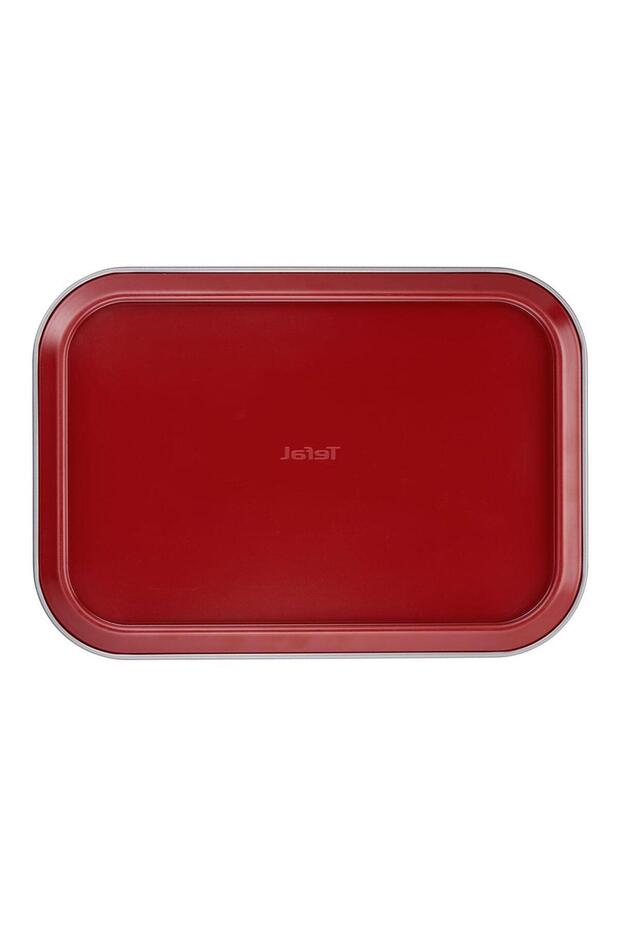 Csatos sütőforma pitéhez Delibake 36x24 cm Piros/Szürke J1640574 | Tortaformák