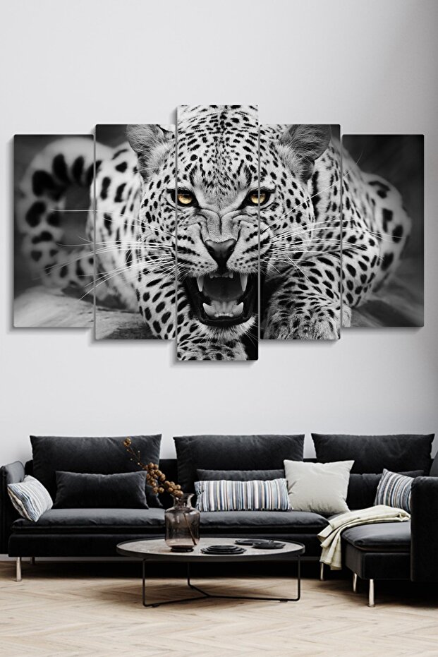 5 Parçalı Mdf Tablo - 2