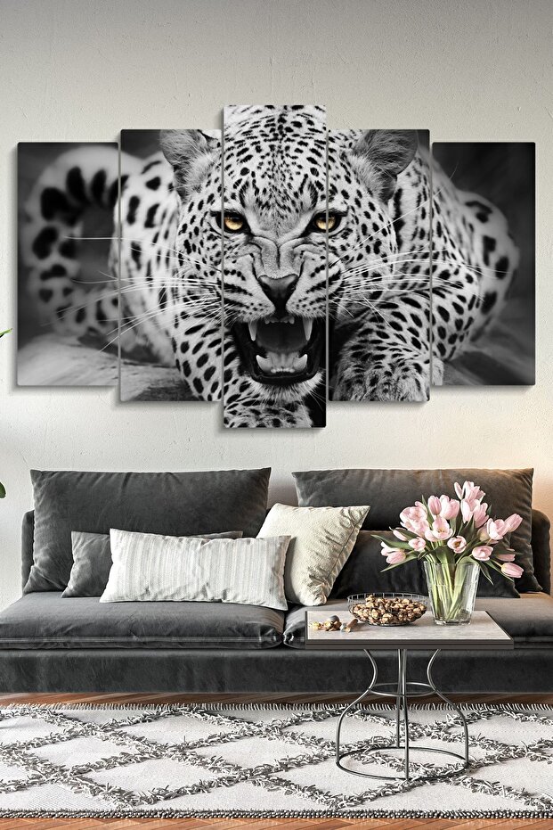 5 Parçalı Mdf Tablo - 1