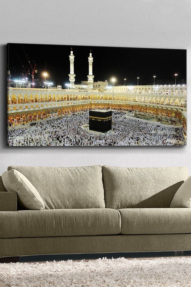 Kabe Tek Parça Kanvas Canvas Tablo - 4