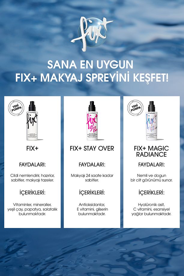 Fıx Original Çok Yönlü Makyaj Spreyi Cildi Hazırlar & Sabitler 30 ml - 6