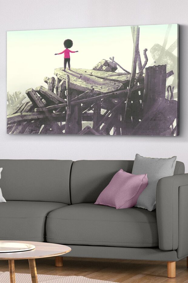 Freedom Themed Canvas - Canvas Painting