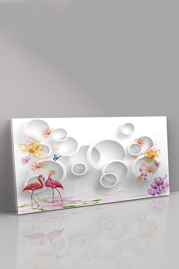 Flamingo Kanvas-canvas Tablo - 2