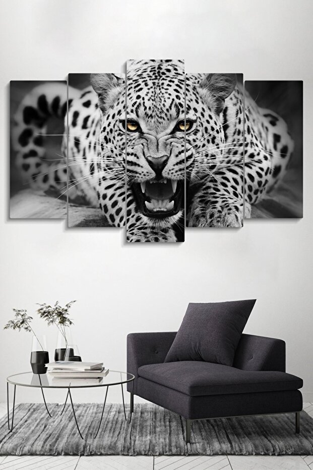 5 Parçalı Mdf Tablo - 4