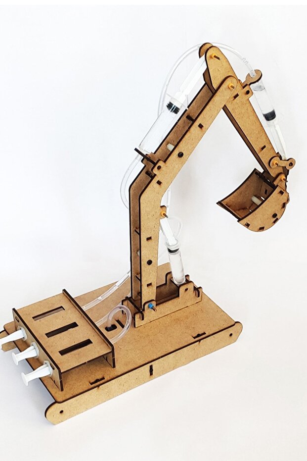 Kendin Yap Ekskavatör Kepçe Seti - Çocuklar Için Robotik Kodlama Setleri - 1