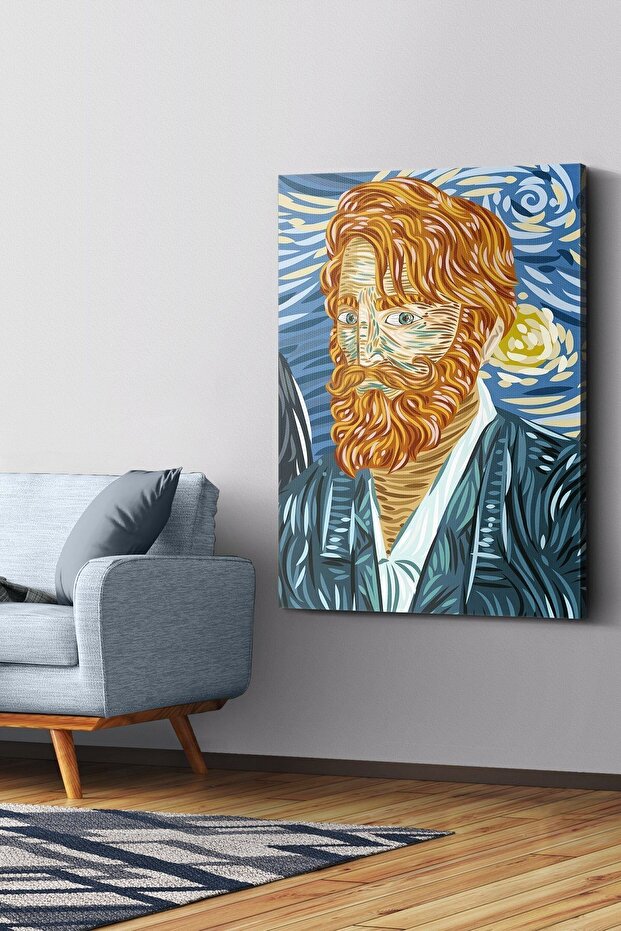Red Haired Man Canvas - Canvas Painting