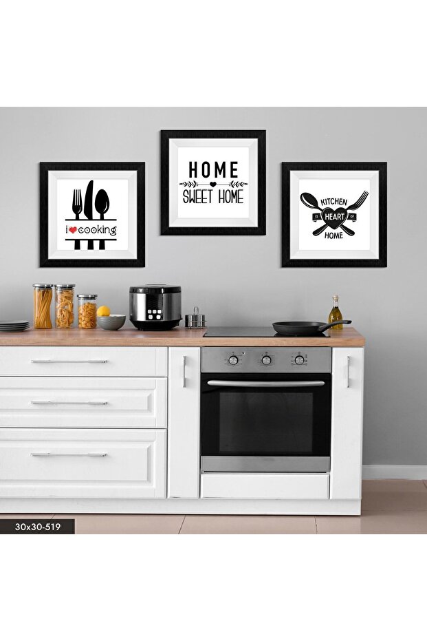 Mutfak 3 Parça Mdf Tablo - 1