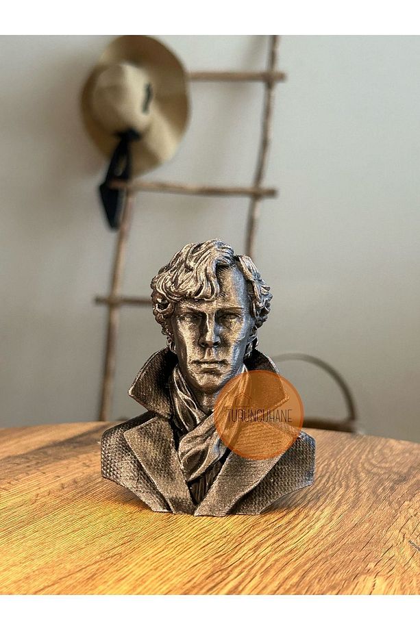 Sherlock Holmes Benedict Cumberbatch Büst 10 Cm - 1