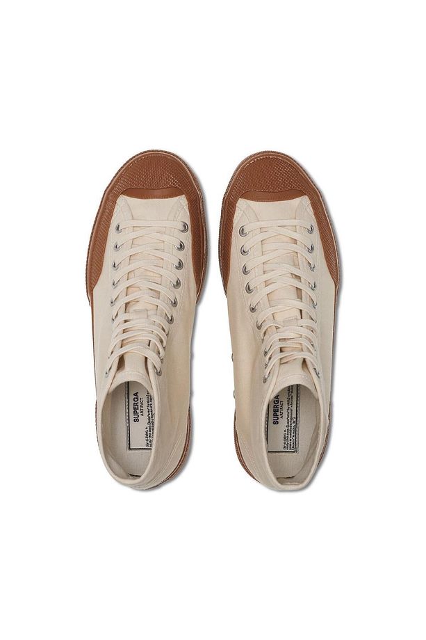 2433 Twisted Herringbone Erkek Bej Bilekli Sneaker - 5