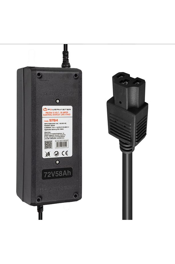 Mlvx Powermaster Pm-7331 72 Volt - 50 Amper Elektrikli Bisiklet Şarj Cihazı Mlv Blsm - 3