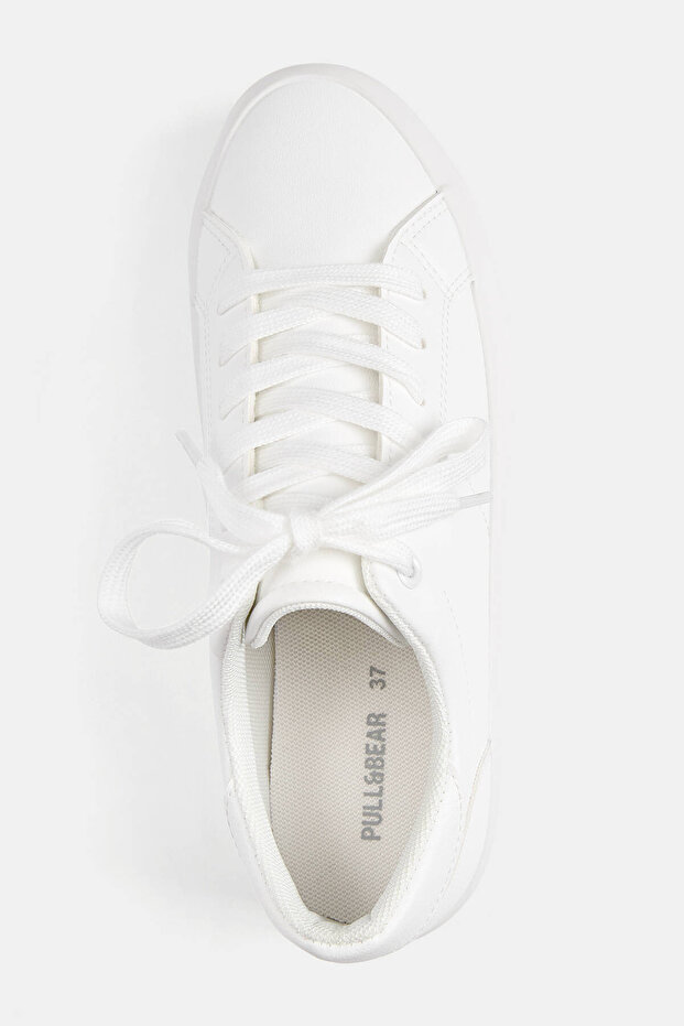 Kalın tabanlı basic spor ayakkabı - 3