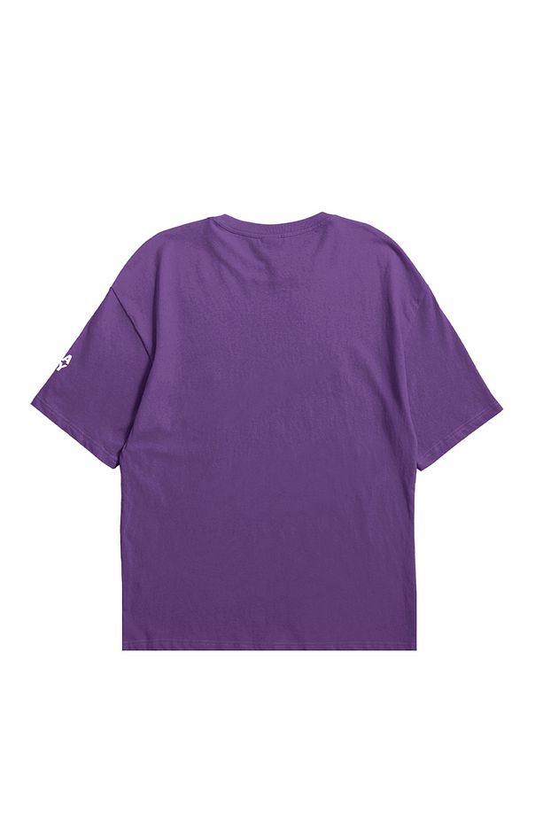 Eazy Mor Choose Different Unisex Oversize Baskılı Kısa Kollu T-shirt - 2
