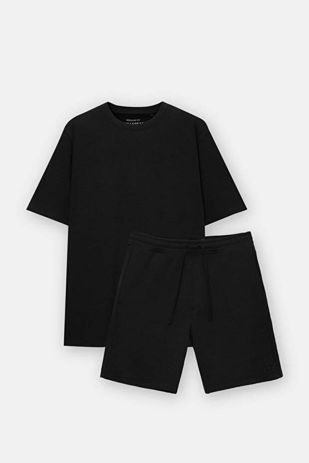 Basic bermuda ve t-shirt paketi - 5