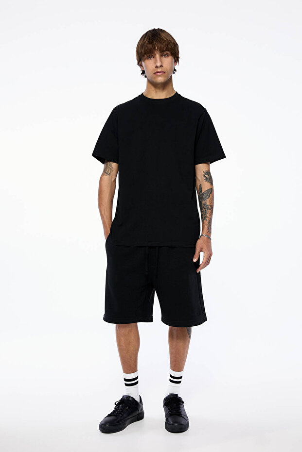 Basic bermuda ve t-shirt paketi - 1