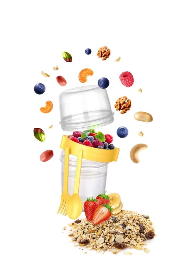 Titiz 1100 ml Taken Go Muesli Container (AP-9453)